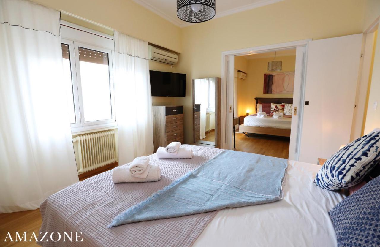 Melma Properties-Amazone-Premium Apartment In Piraeus Center Экстерьер фото
