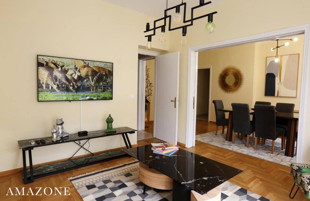Melma Properties-Amazone-Premium Apartment In Piraeus Center Экстерьер фото